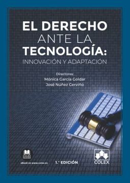 portada El Derecho Ante la Tecnología: Innovación y Adaptación: 1 (Monografía) (in Spanish)