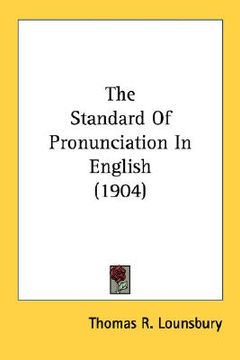 portada the standard of pronunciation in english (1904) (en Inglés)