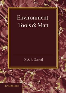 portada Environment, Tools and Man: An Inaugural Lecture (en Inglés)