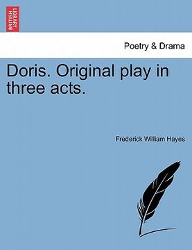 portada doris. original play in three acts. (en Inglés)