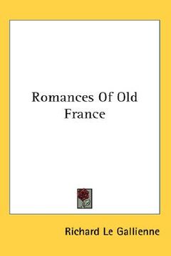 portada romances of old france (en Inglés)