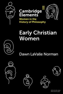 portada Early Christian Women (Elements on Women in the History of Philosophy) (en Inglés)