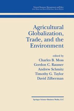 portada Agricultural Globalization Trade and the Environment (en Inglés)