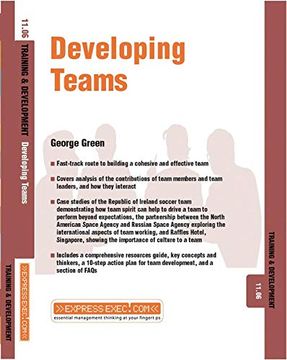 portada Developing Teams (Training & Development) (en Inglés)