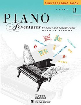 portada Level 3a - Sightreading Book: Piano Adventures (in English)