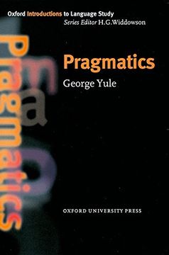 portada Pragmatics (Oxford Introduction to Language Study Series) (en Inglés)