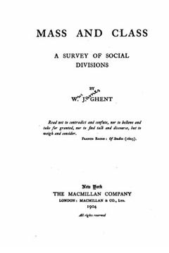 portada Mass and class, a survey of social divisions