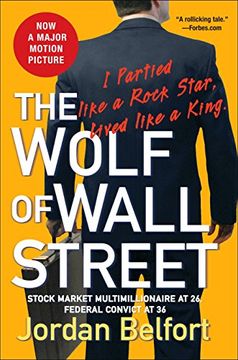 portada The Wolf of Wall Street (libro en Inglés)