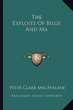 portada the exploits of bilge and ma (en Inglés)