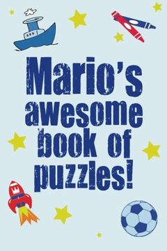 portada Mario's Awesome Book Of Puzzles!