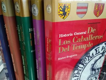 portada Historia General de los Caballeros del Temple (5 Vols. )