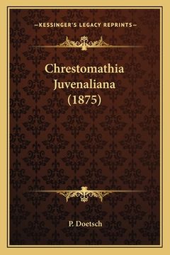 portada Chrestomathia Juvenaliana (1875) (in German)