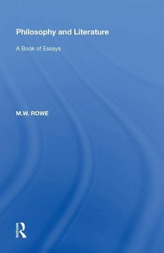 portada Philosophy and Literature: A Book of Essays
