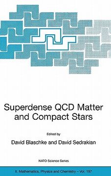portada superdense qcd matter and compact stars: proceedings of the nato advanced research workshop on superdense qcd matter and compact stars, yerevan, armen (in English)