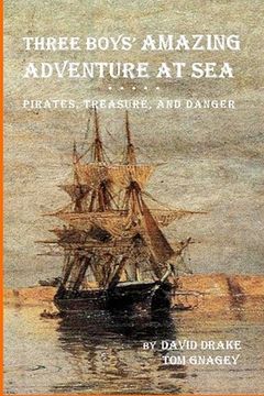 portada Three Boys' Amazing Adventure at Sea (en Inglés)