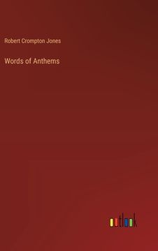 portada Words of Anthems (in English)
