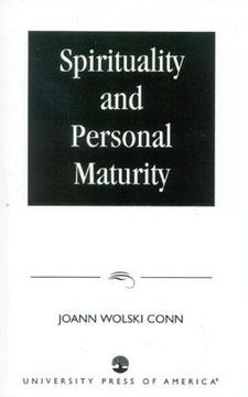 portada spirituality and personal maturity (en Inglés)
