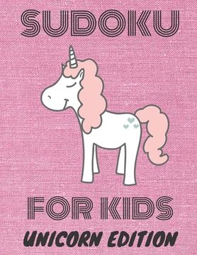 portada Sudoku for kids: Unicorn edition (in English)