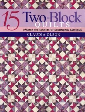 portada 15 two-block quilts - print on demand edition