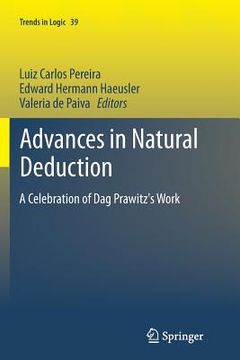 portada Advances in Natural Deduction: A Celebration of DAG Prawitz's Work (en Inglés)