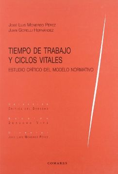 portada Tiempo de Trabajo y Ciclos Vitales (in Spanish)