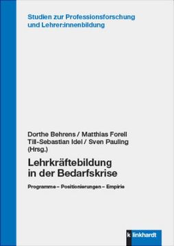 portada Lehrkräftebildung in der Bedarfskrise (en Alemán)