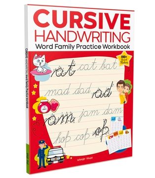 portada Cursive Handwriting: Word Family: Practice Workbook for Children (en Inglés)