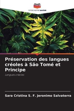 portada Préservation des langues créoles à São Tomé et Principe (en Francés)