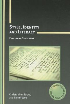 portada Style, Identity and Literacy: English in Singapore (en Inglés)