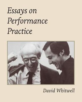 portada Essays on Performance Practice (en Inglés)