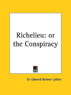 portada richelieu: or the conspiracy (en Inglés)