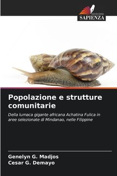 portada Popolazione e strutture comunitarie (in Italian)