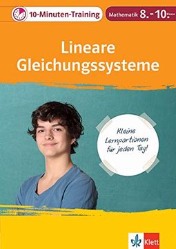 portada 10-Minuten-Training Mathematik Lineare Gleichungssysteme 8. -10. Klasse: Kleine Lernportionen Fã¼R Jeden tag (in German)