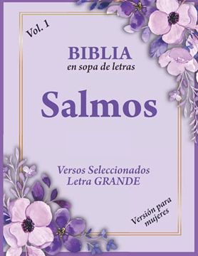 portada Biblia en Sopa de Letras Versos Seleccionados Letra Grande Versión para mujeres Vol.1