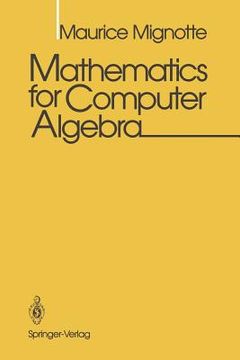 portada mathematics for computer algebra (en Inglés)