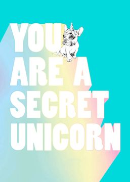 portada You are a Secret Unicorn (Journal) (in English)