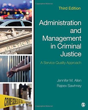 portada Administration and Management in Criminal Justice: A Service Quality Approach