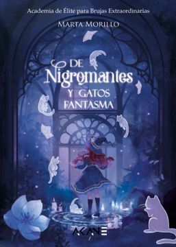 portada De Nigromantes y Gatos Fantasma: Academia de Élite Para Brujas Extraordinarias