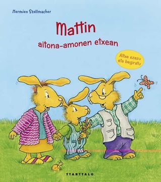 portada Mattin Aitona-Amonen Etxean (Album Ilustratua) (in Basque)