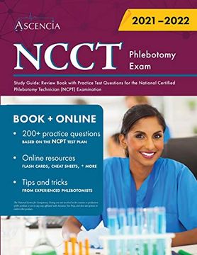 portada Ncct Phlebotomy Exam Study Guide: Review Book With Practice Test Questions for the National Certified Phlebotomy Technician (Ncpt) Examination (en Inglés)