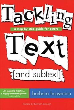 portada Tackling Text [And Subtext]: A Step-By-Step Guide for Actors (en Inglés)