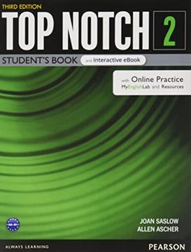 portada Top Notch Level 2 Student'S Book & Ebook With With Online Practice, Digital Resources & app (en Inglés)