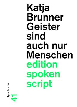 portada Geister Sind Auch nur Menschen (in German)