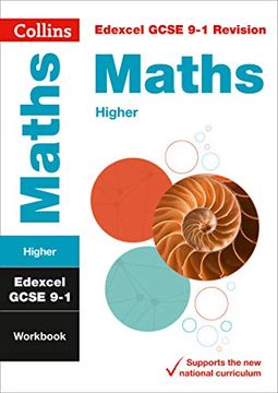 portada Edexcel GCSE 9-1 Maths Higher Workbook: Ideal for Home Learning, 2022 and 2023 Exams (in English)