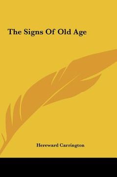 portada the signs of old age the signs of old age (en Inglés)