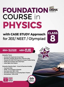 portada Foundation Course in Physics with Case Study Approach for JEE/ NEET/ Olympiad Class 8 - 5th Edition