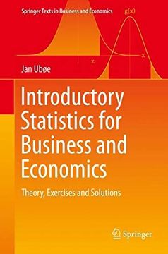 portada Introductory Statistics for Business and Economics: Theory, Exercises and Solutions (Springer Texts in Business and Economics) (en Inglés)