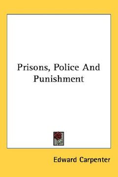 portada prisons, police and punishment (en Inglés)