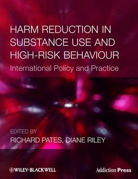portada harm reduction in substance use and high-risk behaviour (en Inglés)