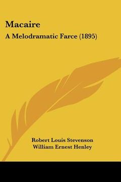 portada macaire: a melodramatic farce (1895) (en Inglés)
